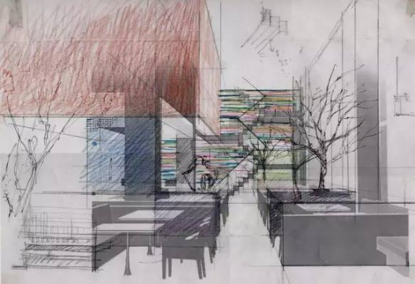 The Art of Sketching Scenery in Textile Design