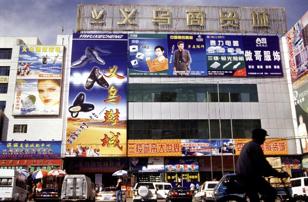 义乌纺织品批发市场的地理位置与特色